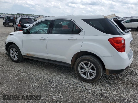 2013 Chevrolet Equinox LS z VIN 1GNALBEK3DZ116089, wystawiony jako Copart lot #54865075 z przebiegiem 188 632 mil mil oraz Szkoda całkowita • Salvage title. Historia ofert i sprzedaży dostępna na DreamBid. Obrazek 2.
