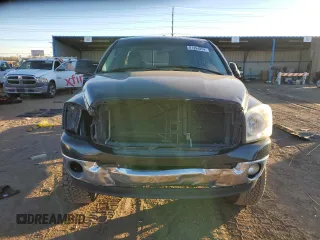 2007 Dodge 1500 ST with VIN 1D7HU18P87J513814, listed as a Copart auction lot 81496054 with 184,253 mi miles and Salvage Title. Bid and sale history available at DreamBid. Image 5.