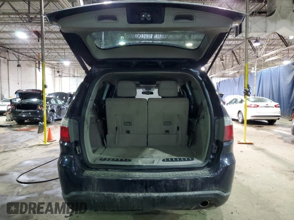 2012 Dodge Durango Crew with VIN 1C4RDJDG1CC337112, listed as a Copart auction lot 47373215 with 146,875 mi miles and Salvage Title. Bid and sale history available at carsss.com. Image 6.