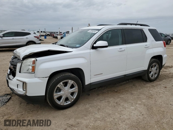 2017 GMC Terrain SLE with VIN 2GKALNEK1H6256075, listed as a Copart auction lot 53556545 with 84,091 mi miles and Salvage Title. Bid and sale history available at carsss.com. Image 1.