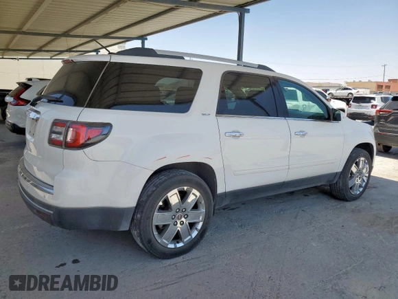 2017 GMC Acadia Limited with VIN 1GKKRSKD4HJ200979, listed as a Copart auction lot 57683335 with 113,357 mi miles and Salvage title. Bid and sale history available at DreamBid. Image 3.