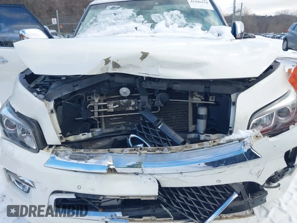 2017 Infiniti QX80 with VIN JN8AZ2NEXH9157279, listed as a IAAI auction lot 41286158 with Not Provided miles and . Bid and sale history available at carsss.com. Image 6.