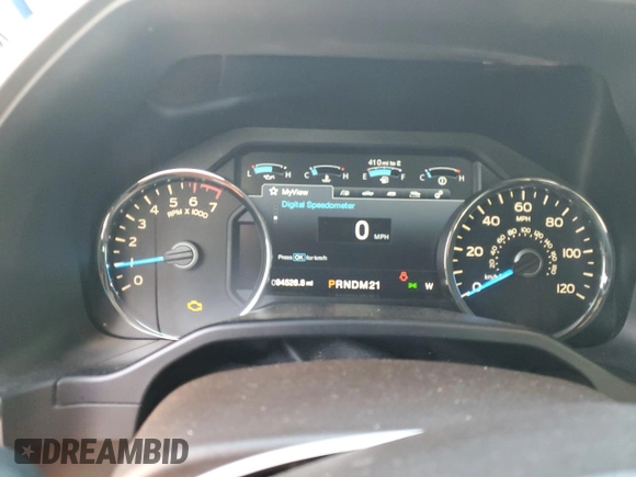 2015 Ford F-150 XLT with VIN 1FTEW1EF1FFC52983, listed as a Copart auction lot 53842575 with 94,526 mi miles and Salvage Title. Bid and sale history available at carsss.com. Image 9.