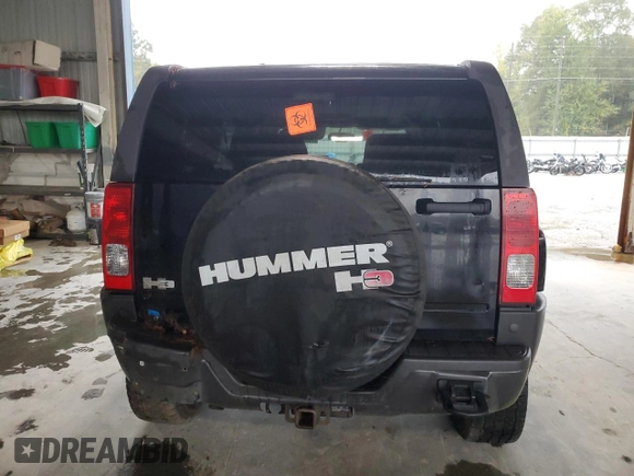 2008 Hummer H3 SUV with VIN 5GTEN13E588115123, listed as a Copart auction lot 73175264 with 156,737 mi miles and Clean Title. Bid and sale history available at carsss.com. Image 6.