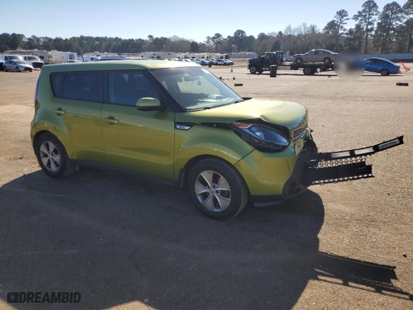 2016 Kia Soul with VIN KNDJN2A26G7825463, listed as a Copart auction lot 88282825 with 0 mi miles and Salvage Title. Bid and sale history available at carsss.com. Image 4.