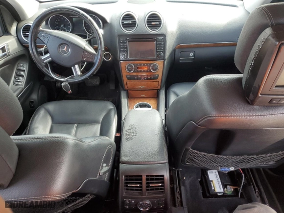 2007 Mercedes-Benz GL-Class with VIN 4JGBF22E87A277541, listed as a Copart auction lot 76740074 with 0 mi miles and Salvage Title. Bid and sale history available at carsss.com. Image 8.