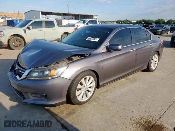 2015 Honda Accord EX-L z VIN 1HGCR2F82FA025983, wystawiony jako Copart lot #55623345 z przebiegiem 223 699 mil mil oraz Szkoda całkowita • Salvage title. Historia ofert i sprzedaży dostępna na DreamBid. Obrazek 1.