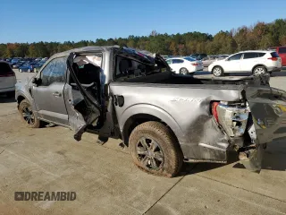 2021 Ford F-150 XL with VIN 1FTEW1CP4MFA68954, listed as a Copart auction lot 82229604 with 58,127 mi miles and Salvage Title. Bid and sale history available at carsss.com. Image 2.