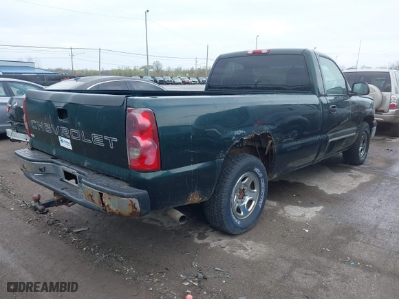 2003 Chevrolet Silverado 1500 with VIN 1GCEC14XX3Z163071, listed as a IAAI auction lot 41956115 with 89,749 mi miles. Bid and sale history available at carsss.com. Image 4.