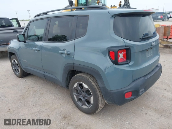 2017 Jeep Renegade Sport z VIN ZACCJAAB9HPF86929, wystawiony jako IAAI lot #42433375 z przebiegiem 218 378 mil mil oraz . Historia ofert i sprzedaży dostępna na DreamBid. Obrazek 3.