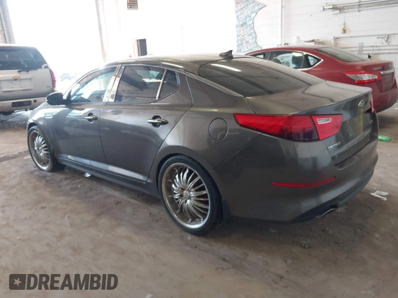 2015 Kia Optima EX with VIN 5XXGN4A73FG372426, listed as a IAAI auction lot 42630287 with 154,060 mi miles and . Bid and sale history available at DreamBid. Image 3.