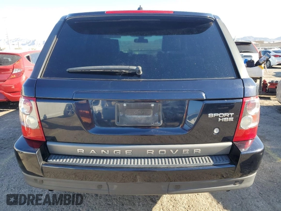 2007 Land Rover Range Rover Sport HSE with VIN SALSK25417A992754, listed as a Copart auction lot 54799865 with 175,208 mi miles and Salvage title. Bid and sale history available at DreamBid. Image 6.