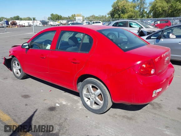 2010 Chevrolet Cobalt 2LT with VIN 1G1AF5F5XA7200162, listed as a IAAI auction lot 40452148 with 166,217 mi miles and . Bid and sale history available at DreamBid. Image 3.