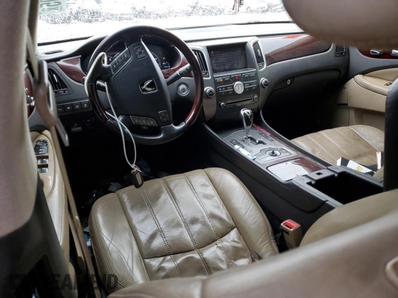 2012 Hyundai Equus Signature с VIN KMHGH4JH8CU047949, выставлен на аукционе Copart как лот 52903595 с пробегом 105 049 миль миль и Списание • Salvage title. История ставок и продаж доступна на DreamBid. Изображение 8.