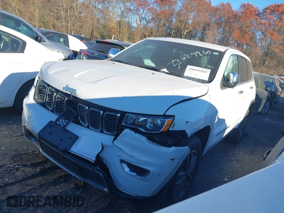 2019 Jeep Grand Cherokee Limited z VIN 1C4RJFBG2KC841675, wystawiony jako IAAI lot #40989891 z przebiegiem 52 853 mil mil oraz . Historia ofert i sprzedaży dostępna na DreamBid. Obrazek 2.