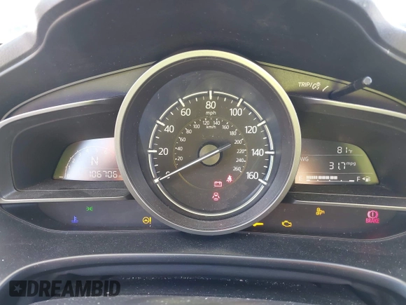 2018 Mazda 3 Touring with VIN 3MZBN1L34JM164952, listed as a IAAI auction lot 42179420 with 106,706 mi miles and . Bid and sale history available at DreamBid. Image 7.