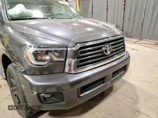 2020 Toyota Sequoia SR5 with VIN 5TDBY5G14LS178489, listed as a Copart auction lot 45889335 with 53,511 mi miles and Salvage Title. Bid and sale history available at carsss.com. Image 15.