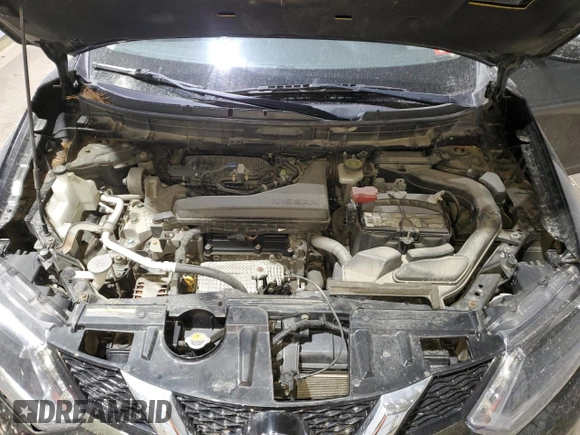 2016 Nissan Rogue S with VIN JN8AT2MV0GW151235, listed as a Copart auction lot 47196795 with 142,144 mi miles and Salvage Title. Bid and sale history available at carsss.com. Image 12.