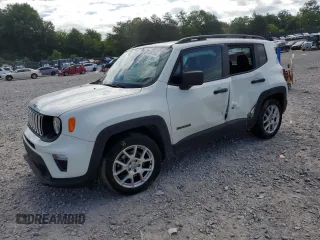 2021 Jeep Renegade Jeepster with VIN ZACNJCAB7MPM25507, listed as a Copart auction lot 61307865 with 66,286 mi miles and Salvage title. Bid and sale history available at DreamBid. Image 1.