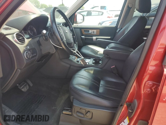 2015 Land Rover LR4 HSE с VIN SALAG2V65FA776662, выставлен на аукционе Copart как лот 59210775 с пробегом 84 640 миль миль и Чистый • Clean title. История ставок и продаж доступна на DreamBid. Изображение 7.