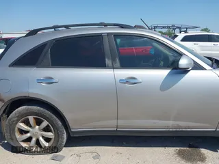 2005 Infiniti FX with VIN JNRAS08U05X106419, listed as a IAAI auction lot 41996598 with 343,592 mi miles. Bid and sale history available at carsss.com. Image 13.