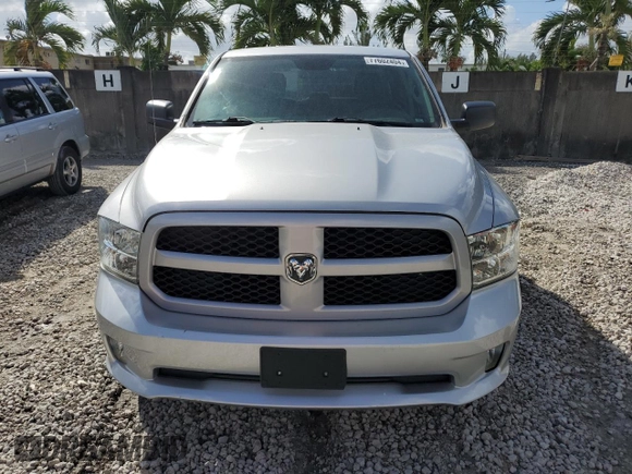 2017 Ram 1500 Express with VIN 1C6RR7KG2HS732427, listed as a Copart auction lot 77602404 with 105,715 mi miles and Salvage title. Bid and sale history available at DreamBid. Image 5.
