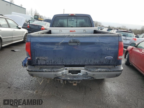 2002 Ford F-250 XL z VIN 1FTNX21F42EC23096, wystawiony jako Copart lot #46164805 z przebiegiem 74 890 mil mil oraz Szkoda całkowita • Salvage title. Historia ofert i sprzedaży dostępna na DreamBid. Obrazek 6.