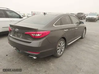 2016 Hyundai Sonata 2.4L Sport with VIN 5NPE34AF8GH299712, listed as a IAAI auction lot 41744132 with 41,166 mi miles. Bid and sale history available at carsss.com. Image 4.