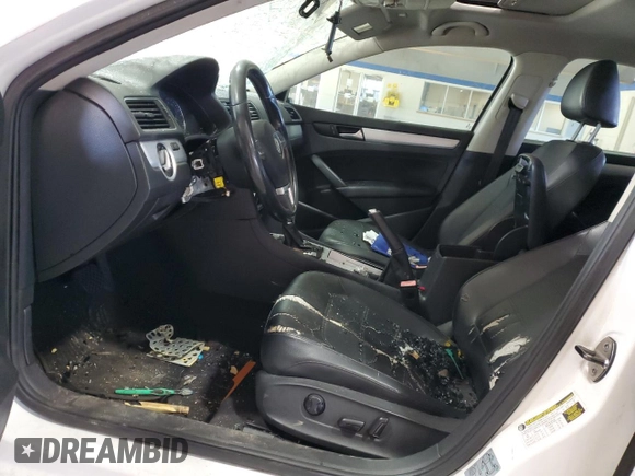 2012 Volkswagen Passat SE с VIN 1VWBH7A34CC029469, выставлен на аукционе Copart как лот 87311914 с пробегом 195 538 миль миль и Списание • Salvage title. История ставок и продаж доступна на DreamBid. Изображение 7.