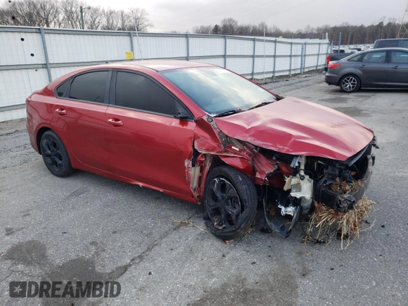 2019 Kia Forte LXS with VIN 3KPF24AD2KE032701, listed as a Copart auction lot 46275875 with 0 mi miles and Salvage Title. Bid and sale history available at carsss.com. Image 4.