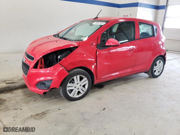 2014 Chevrolet Spark LT with VIN KL8CD6S97EC539620, listed as a Copart auction lot 49662055 with 128,775 mi miles and Clean Title. Bid and sale history available at carsss.com. Image 1.