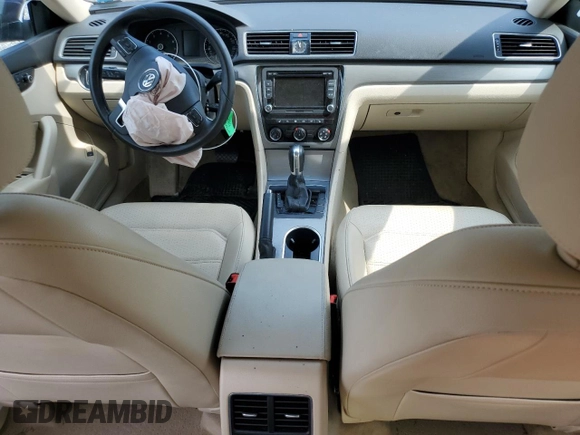 2014 Volkswagen Passat SE with VIN 1VWBT7A36EC095006, listed as a Copart auction lot 63029305 with Not provided miles and Salvage title. Bid and sale history available at DreamBid. Image 8.