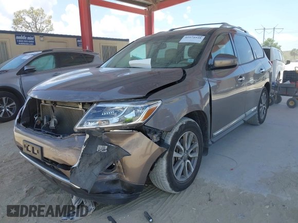 2013 Nissan Pathfinder SL with VIN 5N1AR2MM8DC632098, listed as a IAAI auction lot 41974948 with 145,741 mi miles and . Bid and sale history available at DreamBid. Image 18.