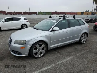 2008 Audi A3 z VIN WAUHF78P78A006974, wystawiony jako Copart lot #60753525 z przebiegiem 180 342 mil mil oraz Szkoda całkowita • Salvage title. Historia ofert i sprzedaży dostępna na DreamBid. Obrazek 1.