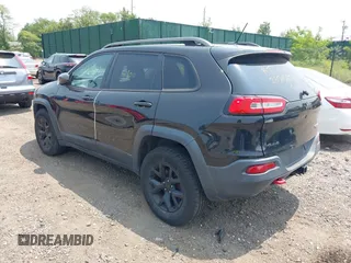 2014 Jeep Cherokee Trailhawk with VIN 1C4PJMBS8EW285276, listed as a IAAI auction lot 42408796 with Not provided miles and . Bid and sale history available at DreamBid. Image 3.