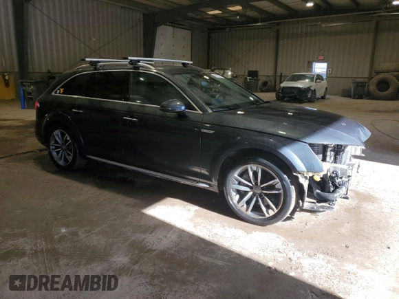 2018 Audi allroad Premium Plus with VIN WA18NBF47JA088819, listed as a Copart auction lot 42491575 with 84,866 mi miles and Salvage Title. Bid and sale history available at carsss.com. Image 4.