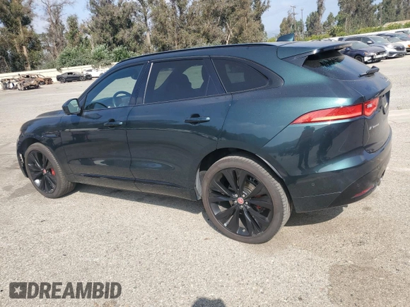 2017 Jaguar F-Pace S with VIN SADCM2BV6HA098113, listed as a Copart auction lot 61690495 with 54,500 mi miles and Salvage title. Bid and sale history available at DreamBid. Image 2.