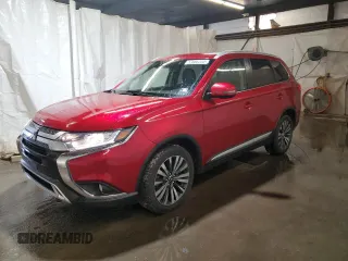 2020 Mitsubishi Outlander ES z VIN JA4AZ3A31LZ038089, wystawiony jako Copart lot #57866355 z przebiegiem 74 132 mil mil oraz Szkoda całkowita • Salvage title. Historia ofert i sprzedaży dostępna na DreamBid. Obrazek 1.