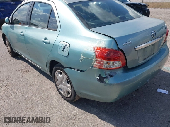 2008 Toyota Yaris with VIN JTDBT923384015057, listed as a IAAI auction lot 41879099 with 184,995 mi miles. Bid and sale history available at carsss.com. Image 6.