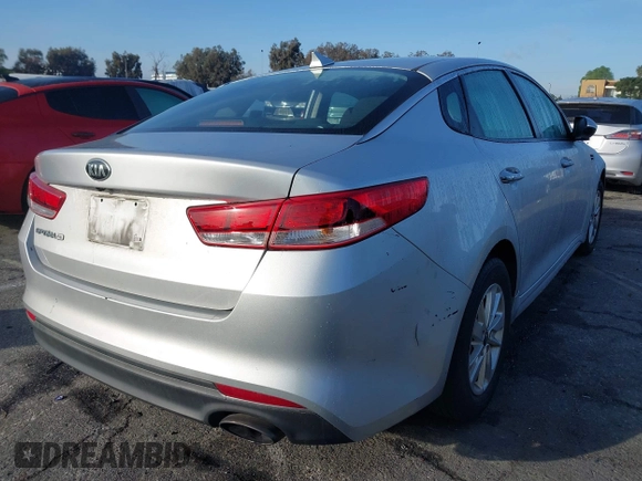 2017 Kia Optima LX with VIN 5XXGT4L34HG148794, listed as a IAAI auction lot 41586664 with 70,723 mi miles. Bid and sale history available at carsss.com. Image 4.