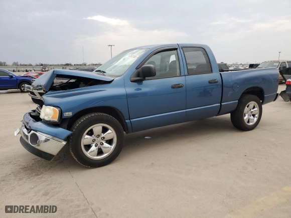 2005 Dodge Ram 1500 SLT with VIN 1D7HA18D65S106113, listed as a Copart auction lot 47532365 with 194,797 mi miles and Salvage Title. Bid and sale history available at carsss.com. Image 1.