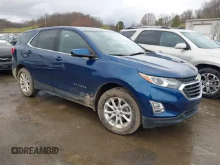2019 Chevrolet Equinox LT with VIN 3GNAXUEV4KL361367, listed as a IAAI auction lot 41931983 with 59,115 mi miles and . Bid and sale history available at carsss.com. Image 1.