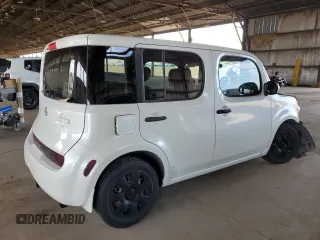2012 Nissan Cube 1.8 S with VIN JN8AZ2KR4CT251256, listed as a Copart auction lot 53801785 with Not Provided miles and Salvage Title. Bid and sale history available at carsss.com. Image 3.