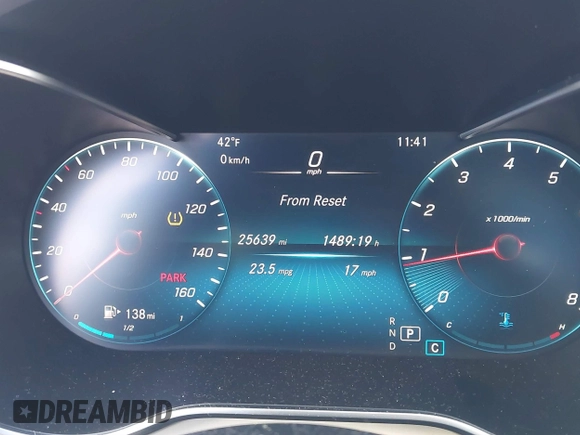 2021 Mercedes-Benz C 300 z VIN W1KWF8EB5MR605575, wystawiony jako IAAI lot #41042025 z przebiegiem 25 639 mil mil oraz . Historia ofert i sprzedaży dostępna na DreamBid. Obrazek 15.