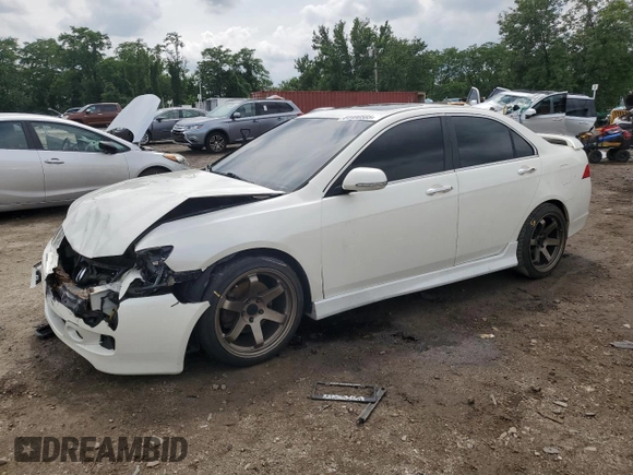 2006 Acura TSX с VIN JH4CL96846C018156, выставлен на аукционе Copart как лот 64400585 с пробегом 166 631 миль миль и Списание • Salvage title. История ставок и продаж доступна на DreamBid. Изображение 1.