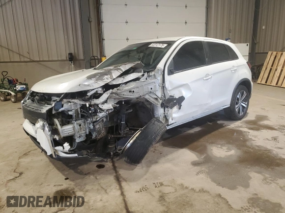2020 Mitsubishi Outlander ES with VIN JA4AP3AU4LU016891, listed as a Copart auction lot 53312175 with 202,383 mi miles and Salvage title. Bid and sale history available at DreamBid. Image 1.