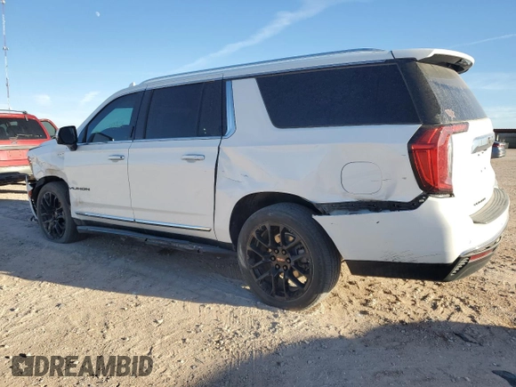 2023 GMC Yukon XL SLT with VIN 1GKS2GKT0PR253221, listed as a Copart auction lot 80070544 with 40,326 mi miles and Salvage Title. Bid and sale history available at carsss.com. Image 2.