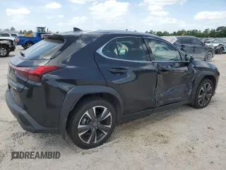 2022 Lexus UX with VIN JTHX3JBH0N2051278, listed as a Copart auction lot 61441804 with 34,317 mi miles and Salvage Title. Bid and sale history available at carsss.com. Image 3.