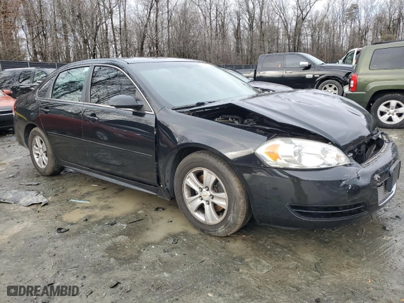 2014 Chevrolet Impala Limited LS with VIN 2G1WA5E3XE1167459, listed as a Copart auction lot 43557355 with NaN miles and Salvage Title. Bid and sale history available at carsss.com. Image 4.