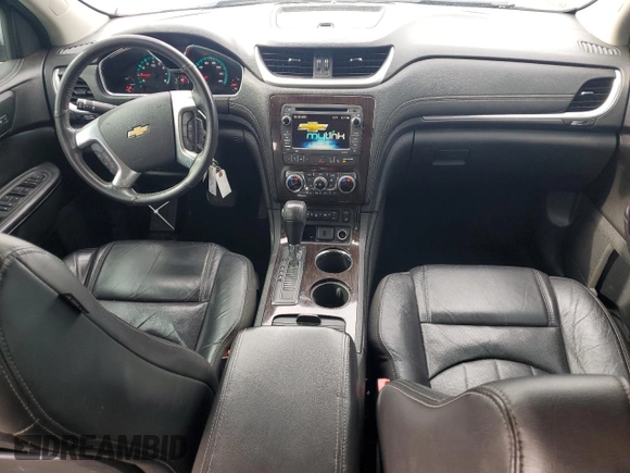2015 Chevrolet Traverse LTZ with VIN 1GNKVJKD9FJ382751, listed as a Copart auction lot 50823015 with 131,877 mi miles and Salvage Title. Bid and sale history available at DreamBid. Image 8.
